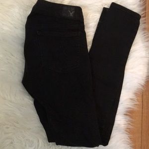 American Eagle black skinny jeans